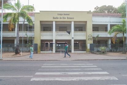 Colégio Estadual Rio Branco, onde Marina deu aula de História.