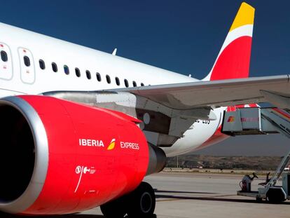 Avión de A320 de Iberia Express.