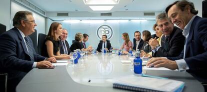 Pablo Casado preside el lunes el comité de dirección del PP. 
