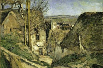 <i>La maison du pendu Auvers-sur-Oise</i> (1873), de Paul Cézanne (Museo d&#39;Orsay).