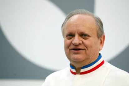 El cocinero Joël Robuchon, fallecido en 2018, en una imagen de archivo.