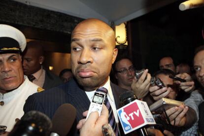 Derek Fisher, el presidente del sindicato de jugadores y compañero de Pau Gasol en los Lakers.