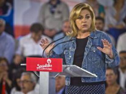 La vicesecretaria general del PSOE y candidata socialista, Elena Valenciano. EFE/Archivo