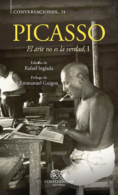 Portada del libro 'Picasso. El arte no es la verdad', de Varios autores.