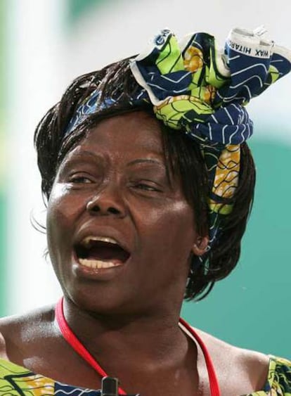 Wangari Maathai.