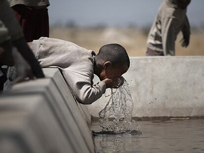 Trabajar gota a gota por el derecho al agua