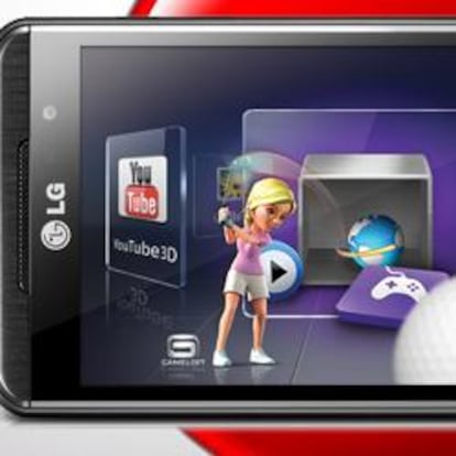 LG Optimus 3D con Vodafone