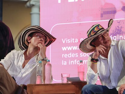 Daniel Rojas y Gustavo Petro, en Colombia