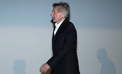 El director Roman Polanski en el estreno de 'Yo acuso' en París, este miércoles.
