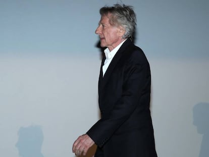 El director Roman Polanski en el estreno de 'Yo acuso' en París, este miércoles.