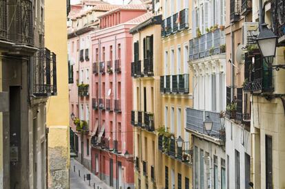 Una calle de Lavapiés.