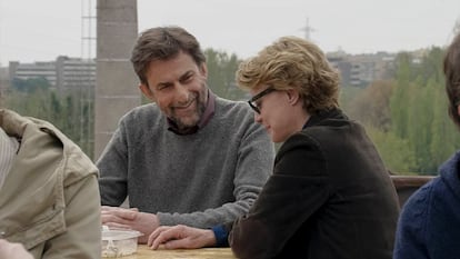 Nanni Moretti y Marguerita Buy, en 'Mia madre'.