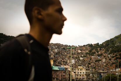 La favela de Rocinha, al sur de la ciudad de Río de Janeiro, donde viven 100.000 personas.
