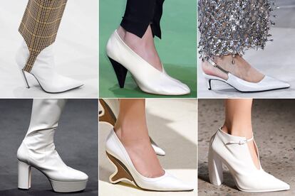 Balenciaga, Céline, Michael Kors, Gucci, Marni y Narciso Rodríguez lo tienen claro: sí a los zapatos blancos.