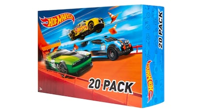 Pack de 20 coches de juguete de Hot Wheels