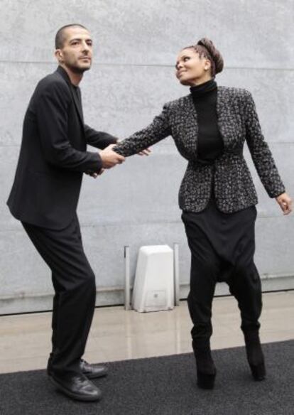 Janet Jackson, con su esposo el millonario el millonario qatarí Wissam Al Mana, en 2013.