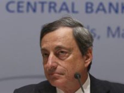 El presidente del BCE, Mario Draghi.