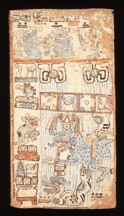 Una de las 112 páginas del códice Trocortesiano del siglo XV.