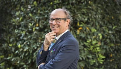 El físico Frank Wilczek el verano pasado en Valencia.