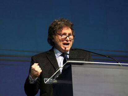 Javier Milei, presidente de Argentina