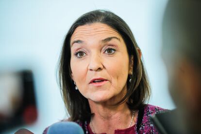 La ministra de industria, Reyes Maroto, en una imagen de archivo.