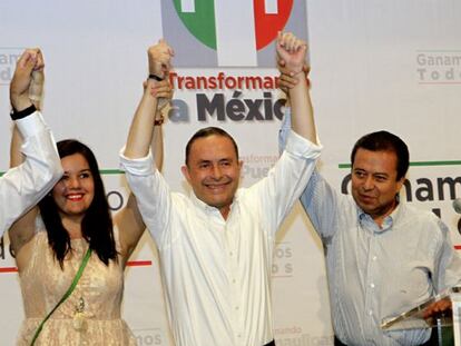 Castro Trenti celebrando el domingo pasado una victoria que no era tal