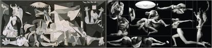 El alegato contra la barbarie que Picasso plasmó en 'Guernica' se convierta en una reconciliación de amistad y amor a manos de Díaz.