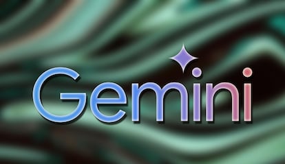 Logotipo de Gemini de Google con fondo