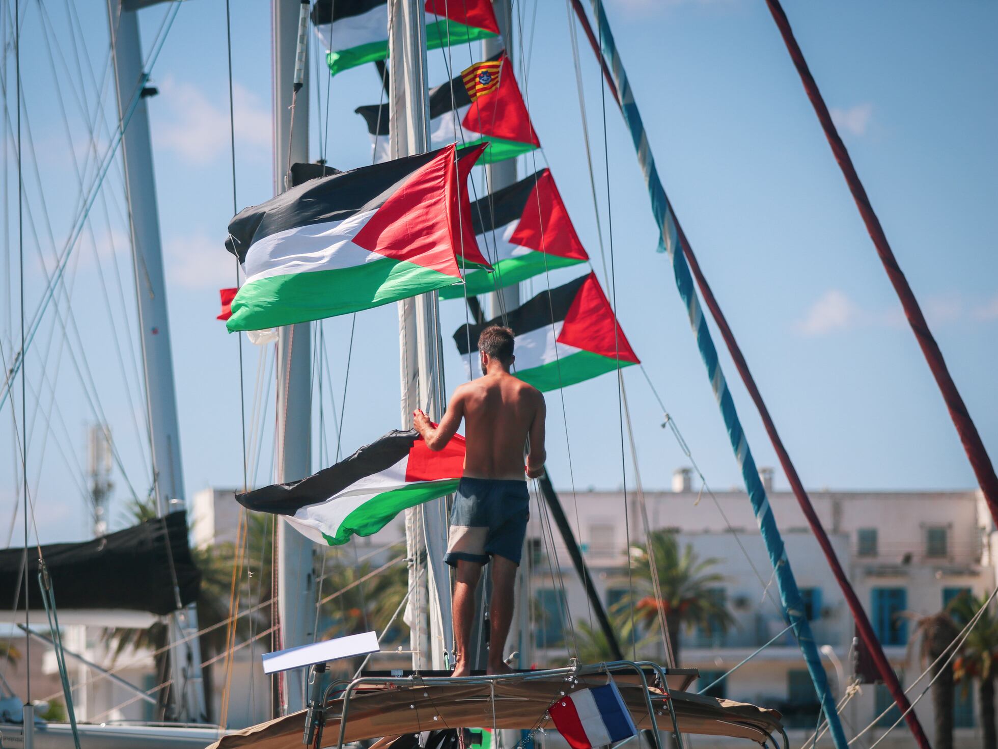 España y otros 15 países advierten contra posibles ataques a la flotilla que viaja a Gaza | Internacional | EL PAÍS
