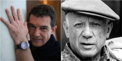 Antonio Banderas y Pablo Picasso.