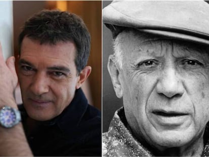 Antonio Banderas y Pablo Picasso.
