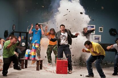 <b><i>Jackass</i></b> en su versión 3D ha batido récords en su fin de semana de estreno en Estados Unidos<b>