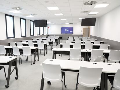 Aula de ESIC donde se imparten los ciclos de formación profesional.