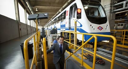 El consejero de Transportes, Pablo Cavero.