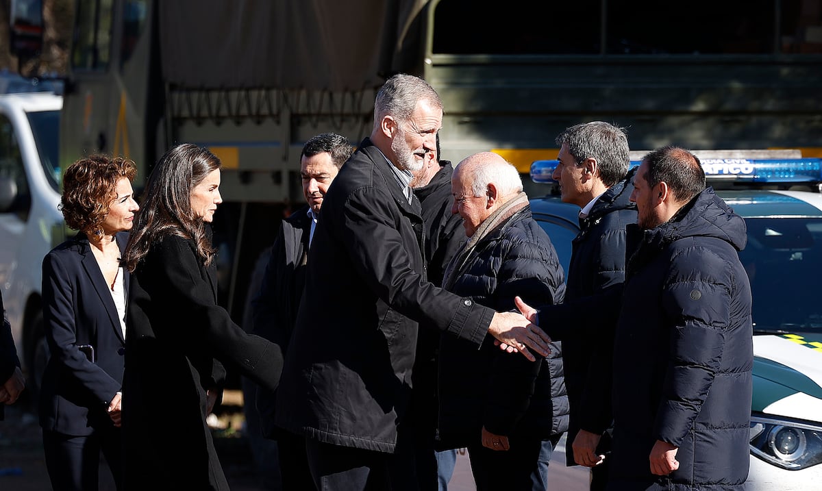 La visita de los Reyes y las labores de rescate en el accidente del tren en Adamuz, en imágenes