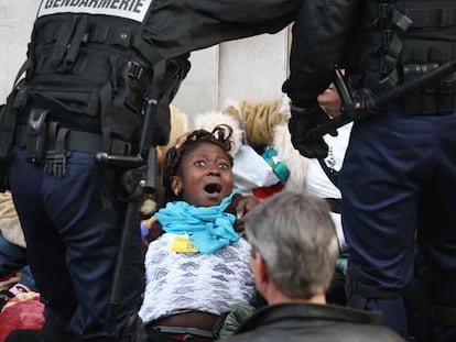 Desalojo de los 'sin techo '