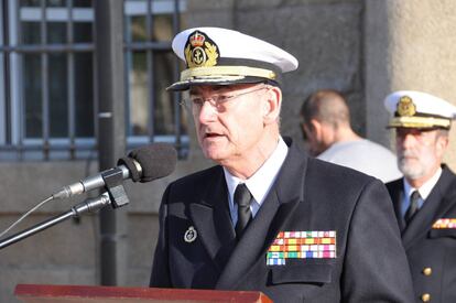 El jefe de Estado Mayor de la Armada, Teodoro López Calderón.