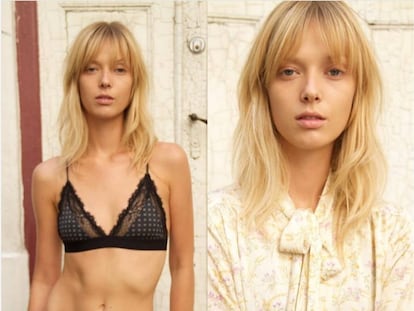 Esta modelo de talla 34 denuncia en Instagram que la rechazan por "gorda"