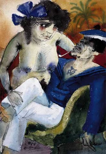 <i>La obra de Otto Dix, </i>Marsella, 1922.