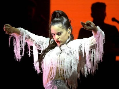Actuacion de Rosalía en Sónar 2018.