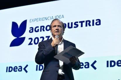 Daniel González Director Ejecutivo de IDEA durante su participación en la edición IDEA Agroindustria 2023 en Rosario, Argentina.