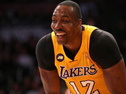 Dwight Howard, en un partido de este febrero con los Lakers. 