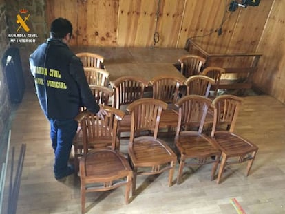 Detenido por robar 260.000 euros en muebles de un hotel de Palencia