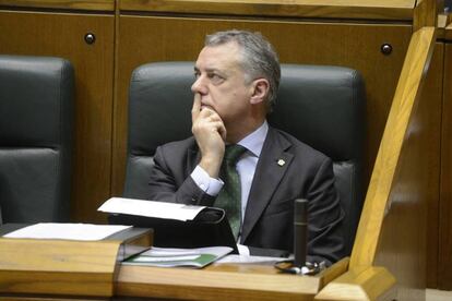 El lehendakari, Iñigo Urkullu.