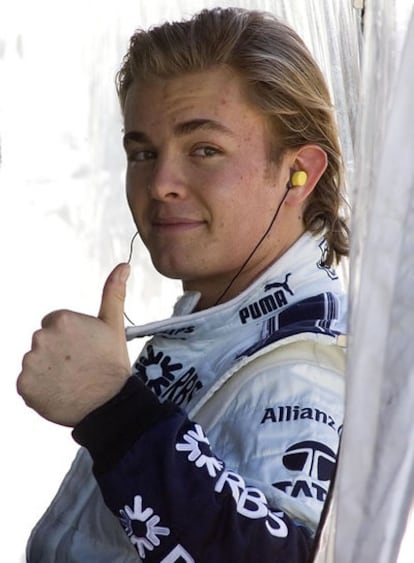 Nico Rosberg, piloto alemán de Williams.