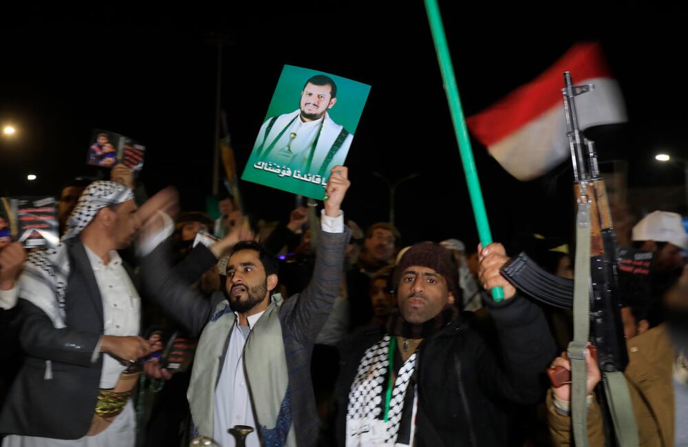 Two attacks launched by Yemen’s Houthi rebels strike container ships in ...