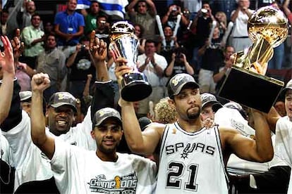 Los Spurs de San Antonio, campeones de la NBA