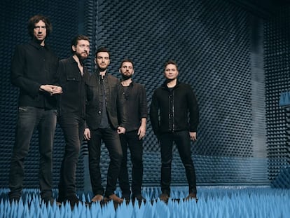 Snow Patrol en una imagen promocional.