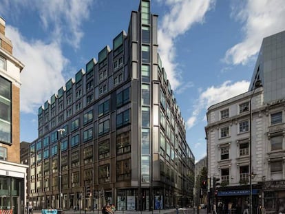 Imagen del edificio The Post Building de Londres, adquirido por Pontegadea en 2019.