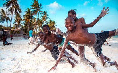 Playa de Mombassa.